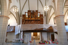 Sanierung der "Lötzerich" Orgel in St. Crescentius (Foto: Karl-Franz Thiede)